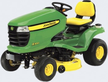 Tractor de jardin John Deere X300